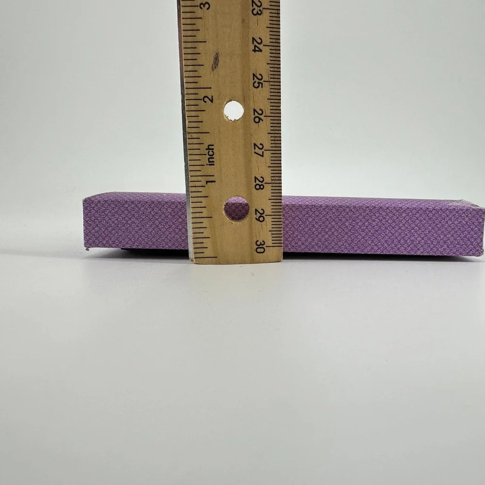 Decorel Purple Textured Fabric 4x6 Tabletop Picture Frame 1366G6W